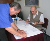 Předsedové odborných komisí, profesoři Malík a Kraus