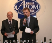 Prof. Vilém Kraus a MUDr. Martin Křístek