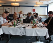 Odborné komise vedli Stanka Herjavec (předchozí foto), Jože Protner, Julij Nemanič (zde)...