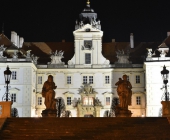 Valtický zámek v předvečer hodnocení odborné jury